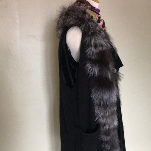 Adrienne landau fox sweater - Picture 7 of 8